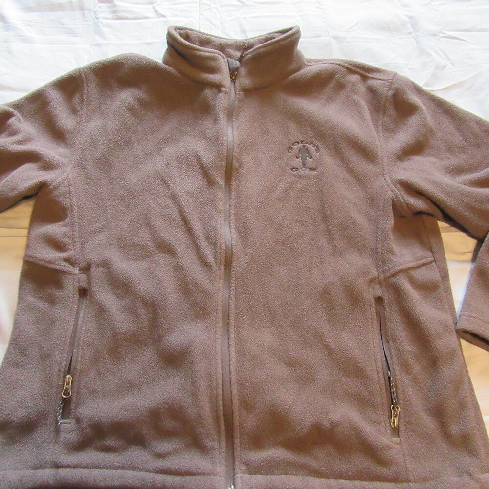 Mwns Vtg Golds Gym Fleece Full Zip Jacket Sz XL